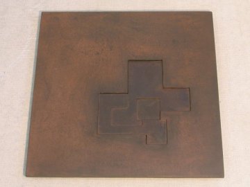 Serie Escletxes XIII, 50 x 50 x 1 cms. Ferro 2005._w600_h450